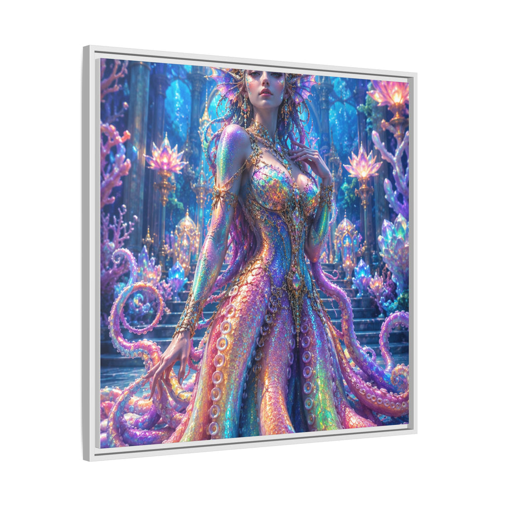 Rainbow Sea Empress Matte Canvas Print (Framed)
