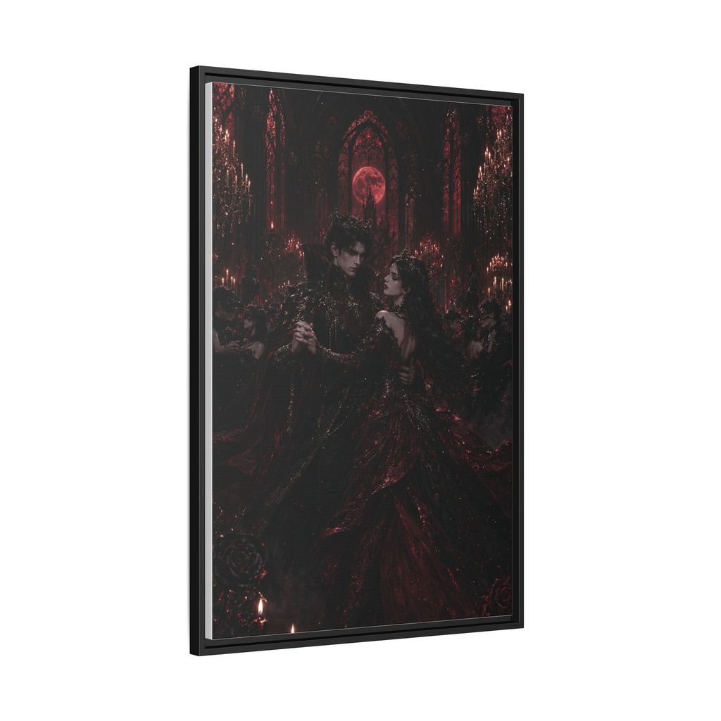 Gothic Romance Matte Canvas Print (Framed)