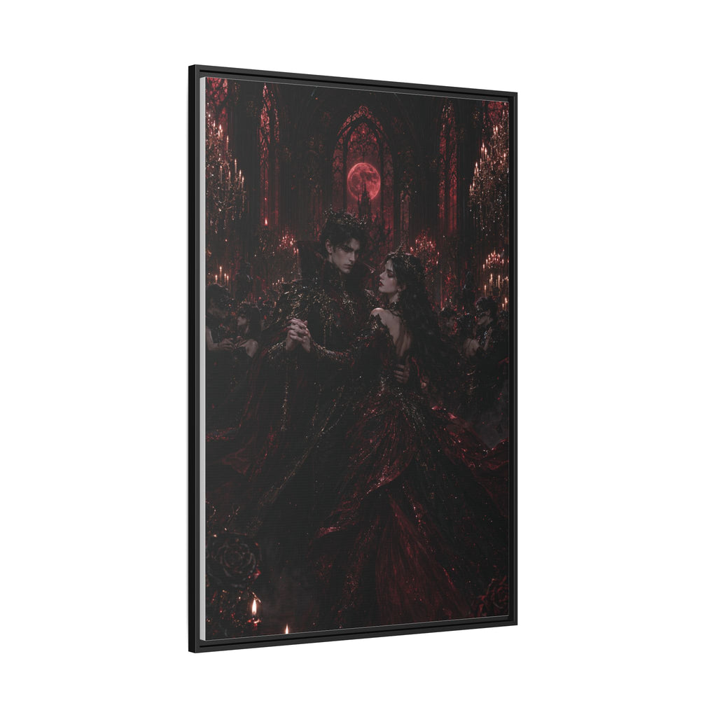 Gothic Romance Matte Canvas Print (Framed)