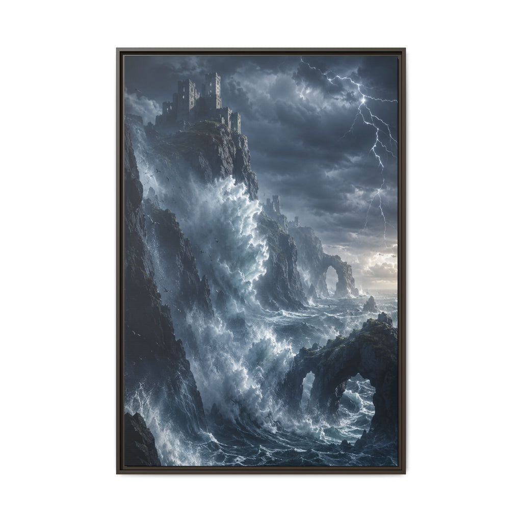 Fine Art Paper Print - Stormy Ocean Fantasy Wall Art