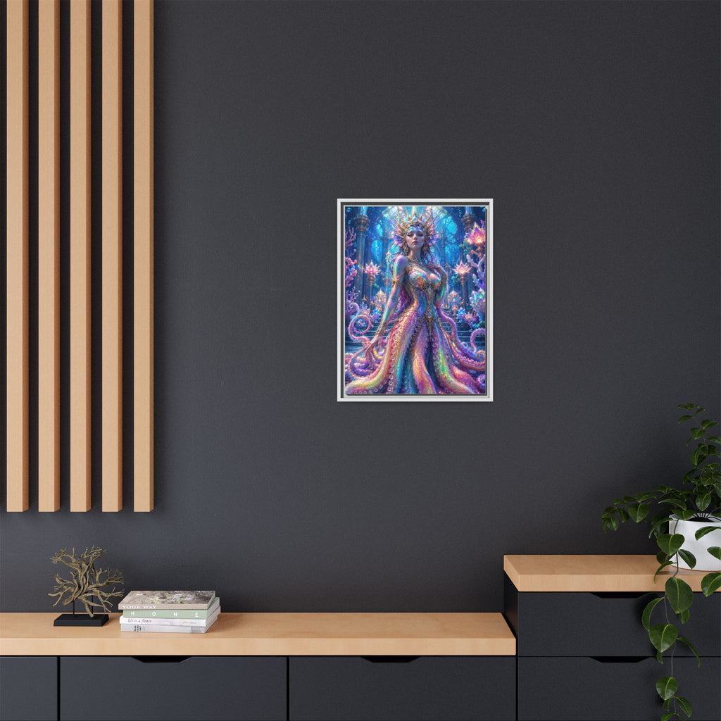 Rainbow Sea Empress Matte Canvas Print (Framed)