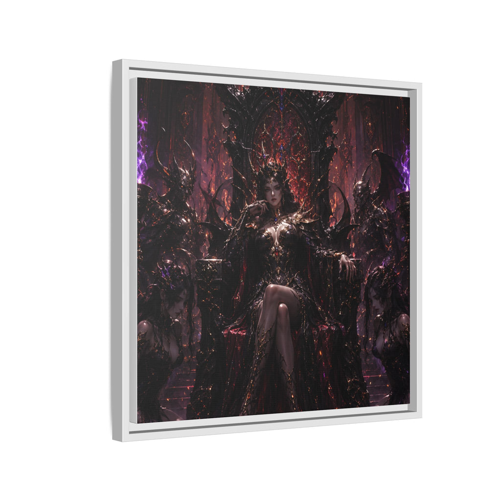 Dark Fantasy Queen Matte Canvas Framed Art
