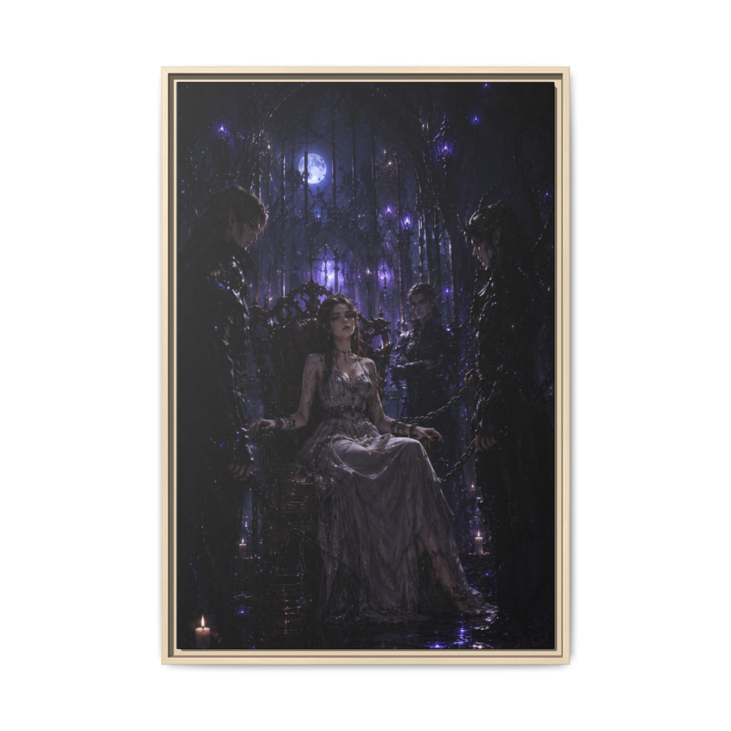 Gothic Moonlit Enchantment Fine Art Paper Print Art