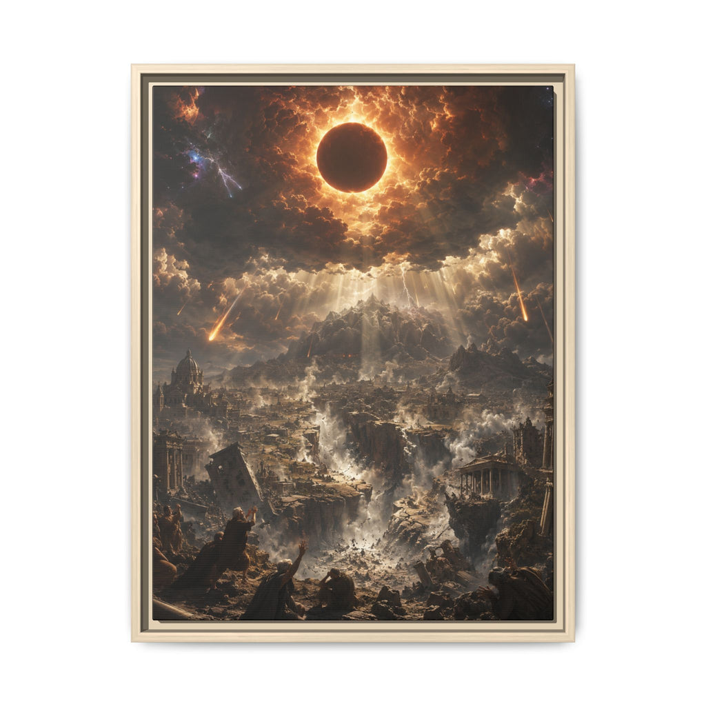 Eclipse Apocalypse Matte Fine Art Paper Print
