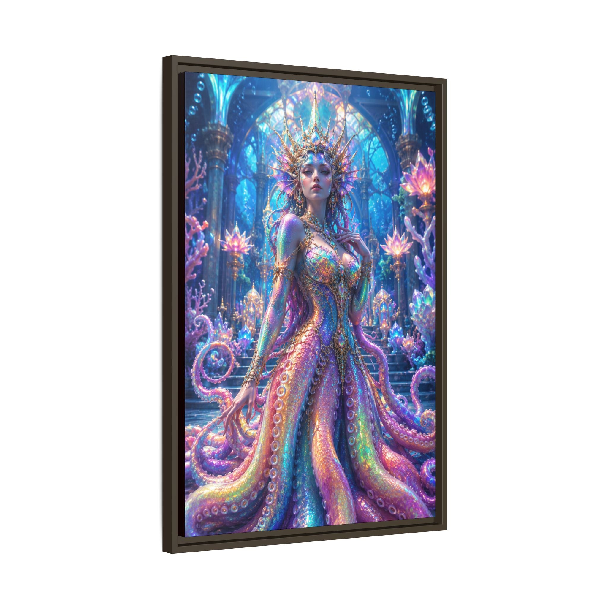 Rainbow Sea Empress Fine Art Paper Print