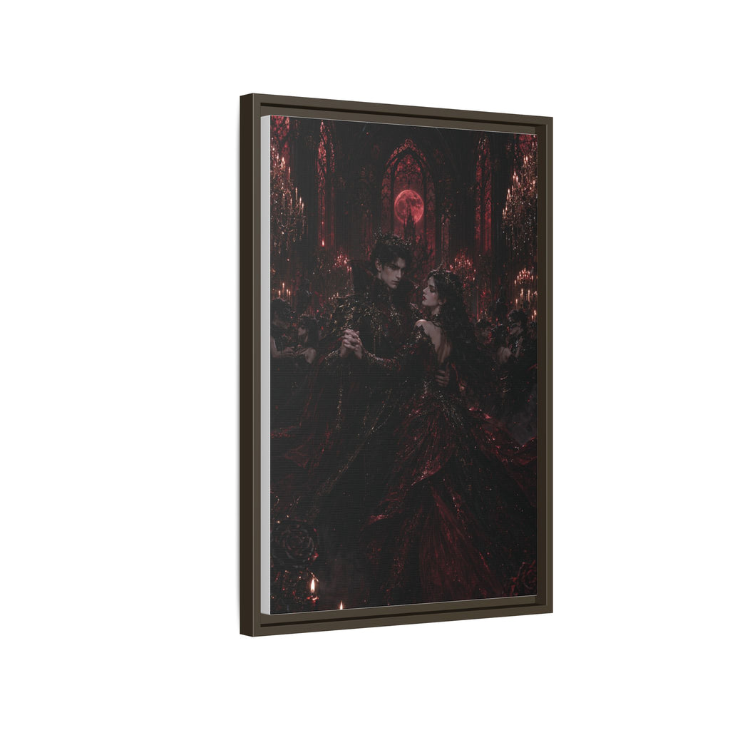 Gothic Romance Matte Canvas Print (Framed)