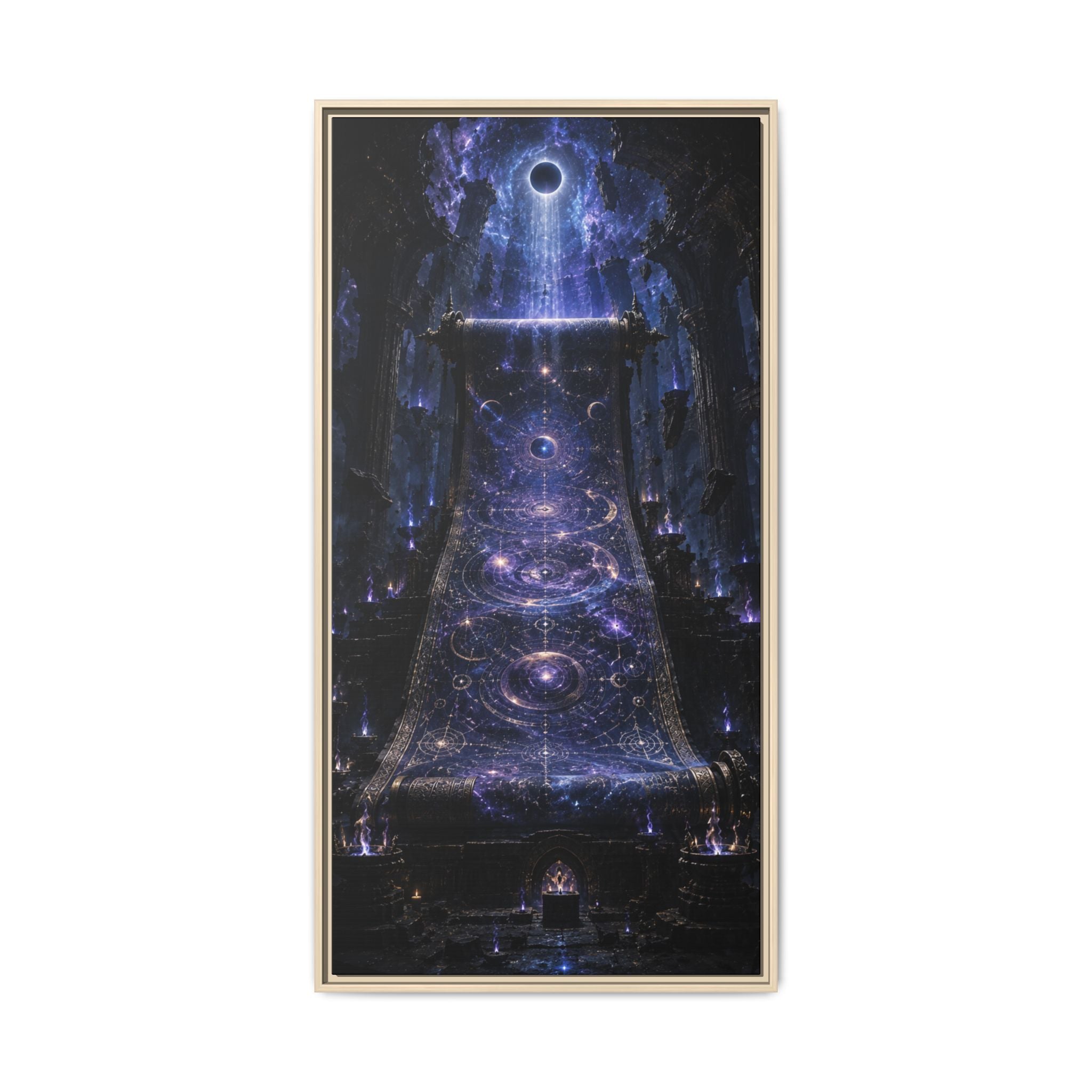 Fine Art Paper Print — Cosmic Stairway Nightscape