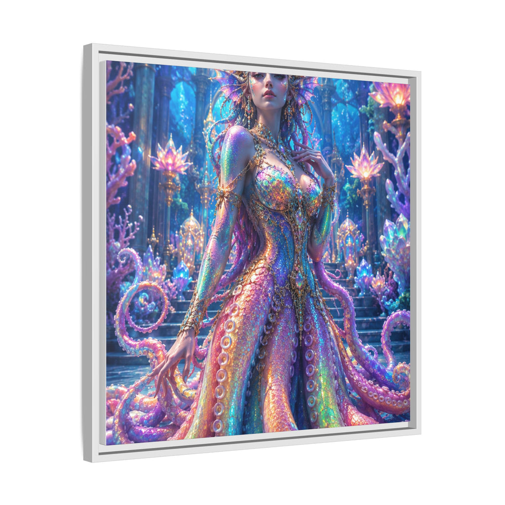 Rainbow Sea Empress Matte Canvas Print (Framed)