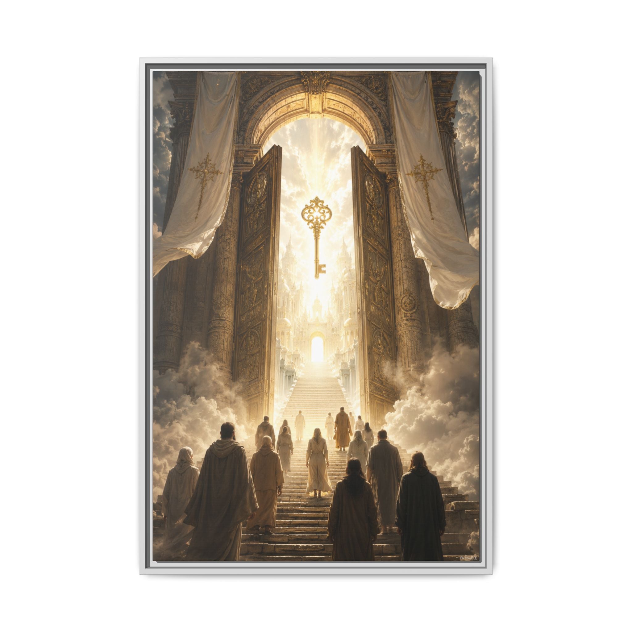 Heavenly Gates Fine Art Paper Print — 'The Key' Wall Art