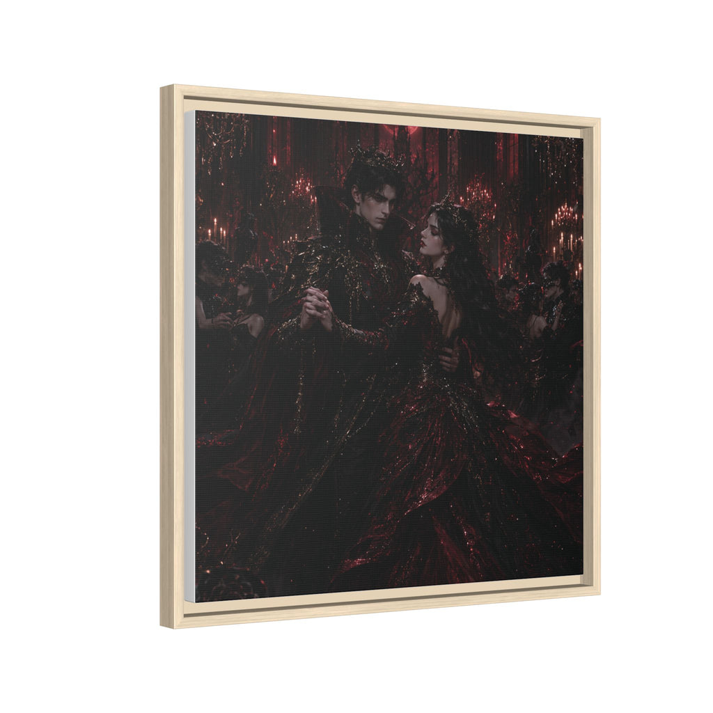 Gothic Romance Matte Canvas Print (Framed)