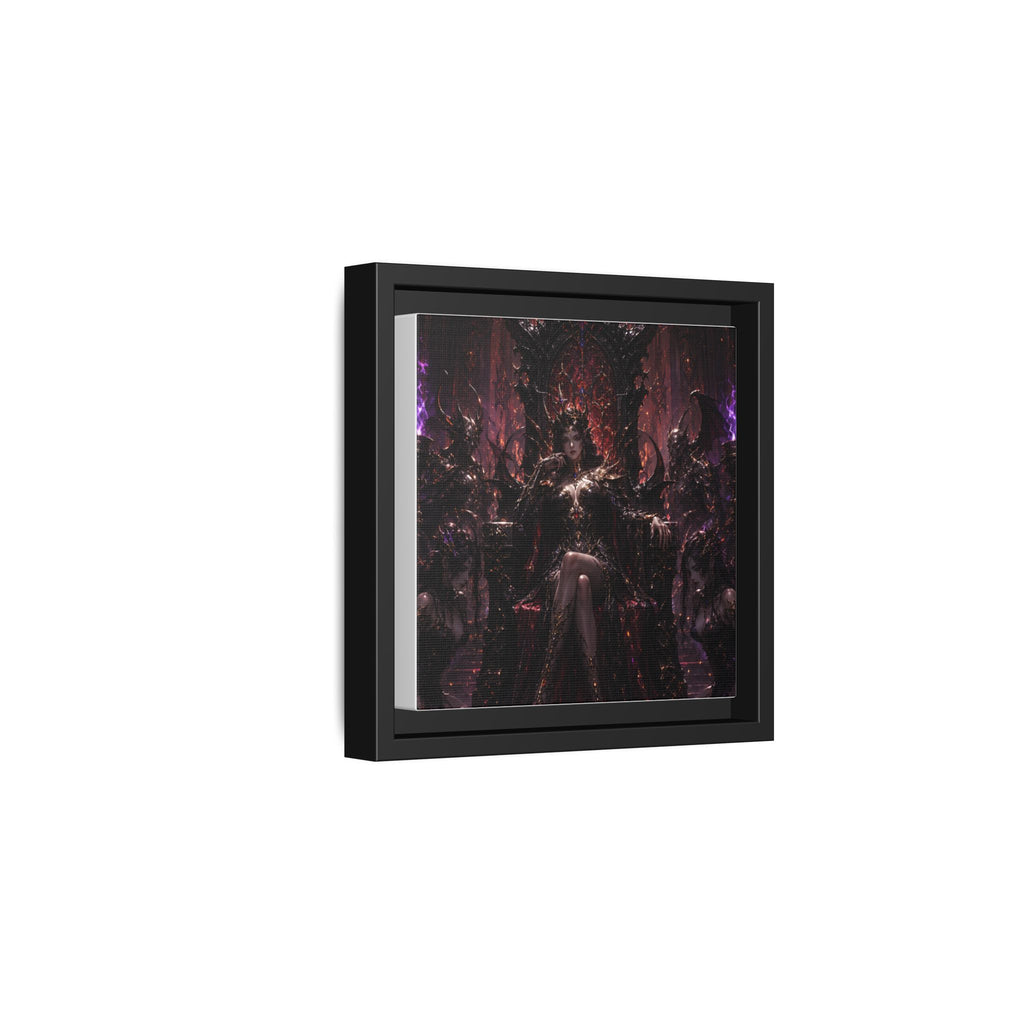 Dark Fantasy Queen Matte Canvas Framed Art