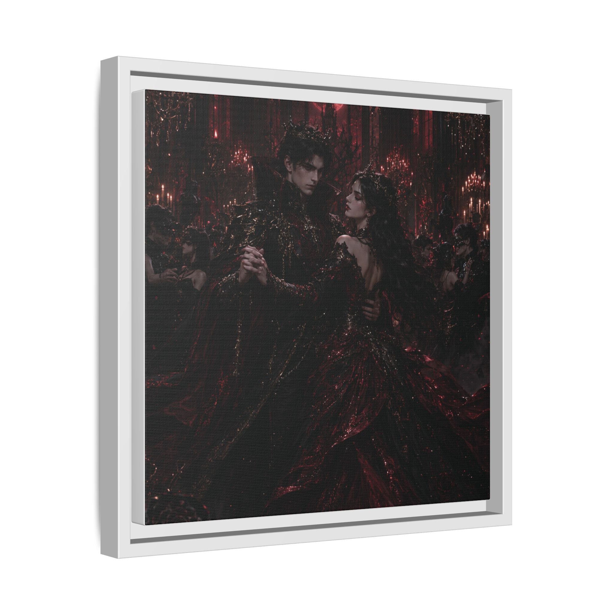 Gothic Romance Matte Canvas Print (Framed)