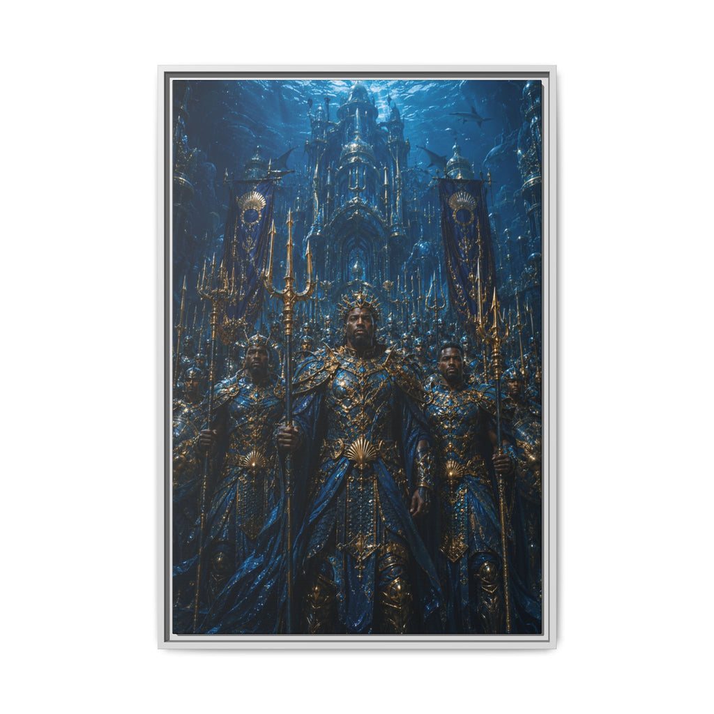 Fine Art Paper Print - Underwater King Artwork