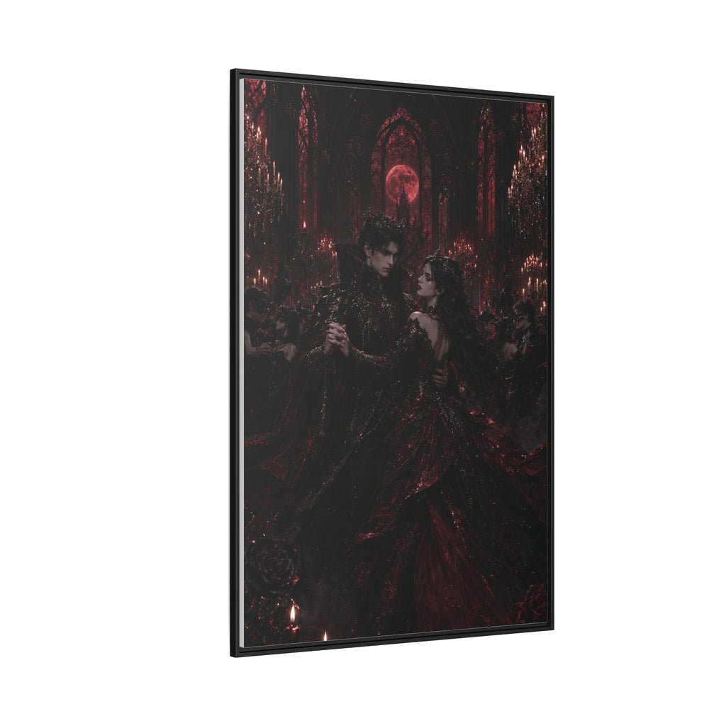 Gothic Romance Matte Canvas Print (Framed)