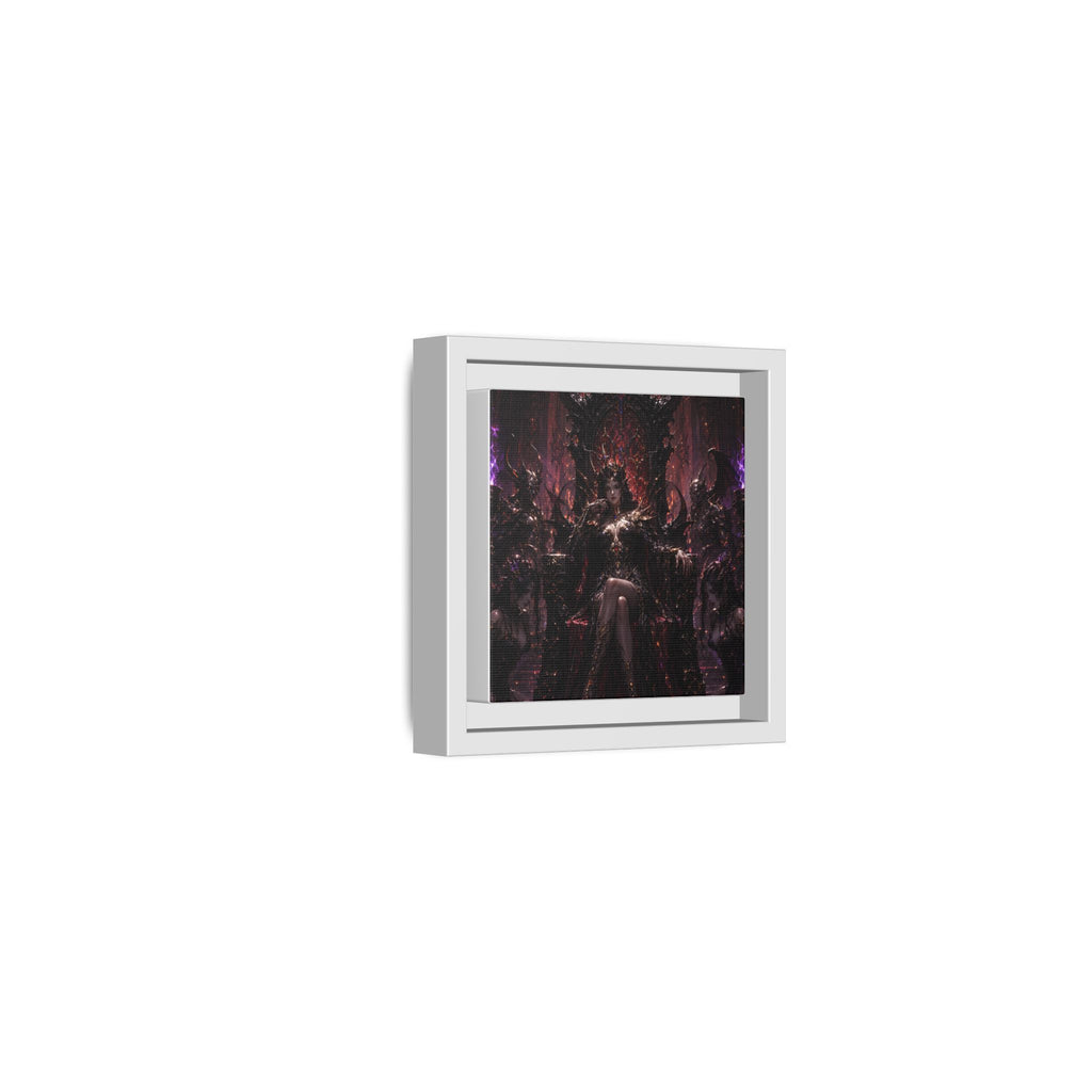 Dark Fantasy Queen Matte Canvas Framed Art
