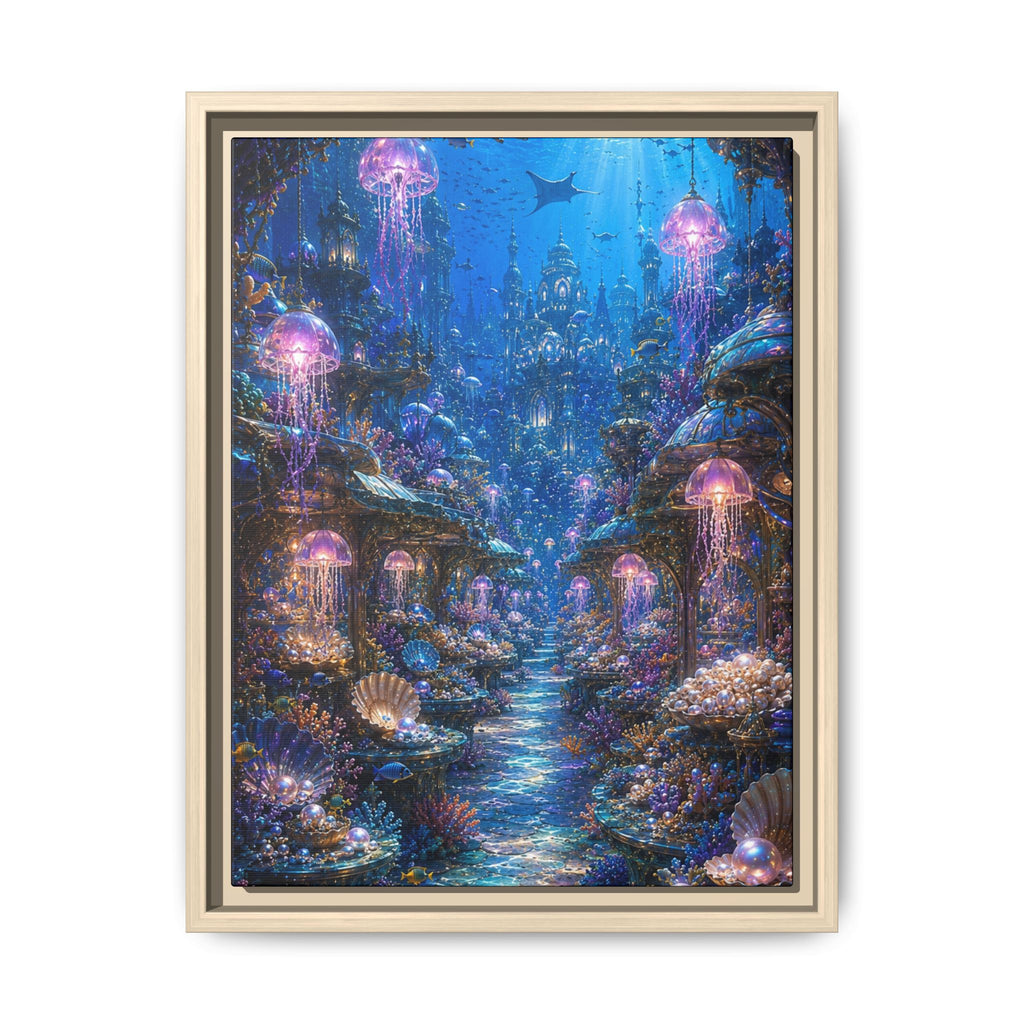 Underwater Jellyfish Forest Fine Art Paper Print — Ocean Wall Art