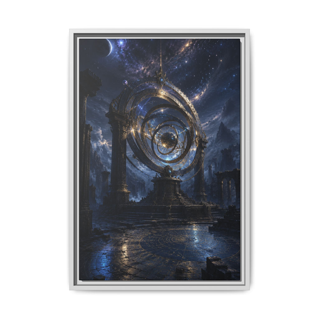 Mystical Astral Portal Fine Art Paper Print — Wall Art