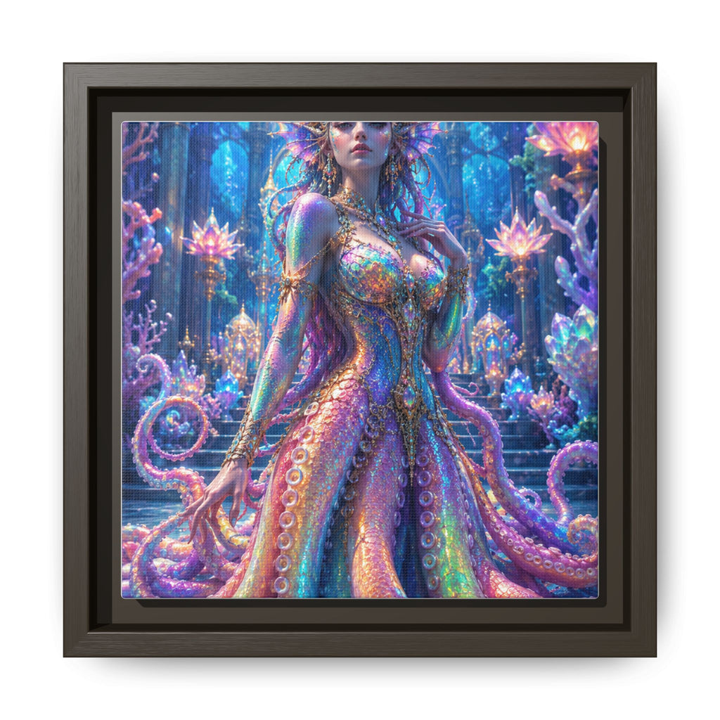 Rainbow Sea Empress Matte Canvas Print (Framed)
