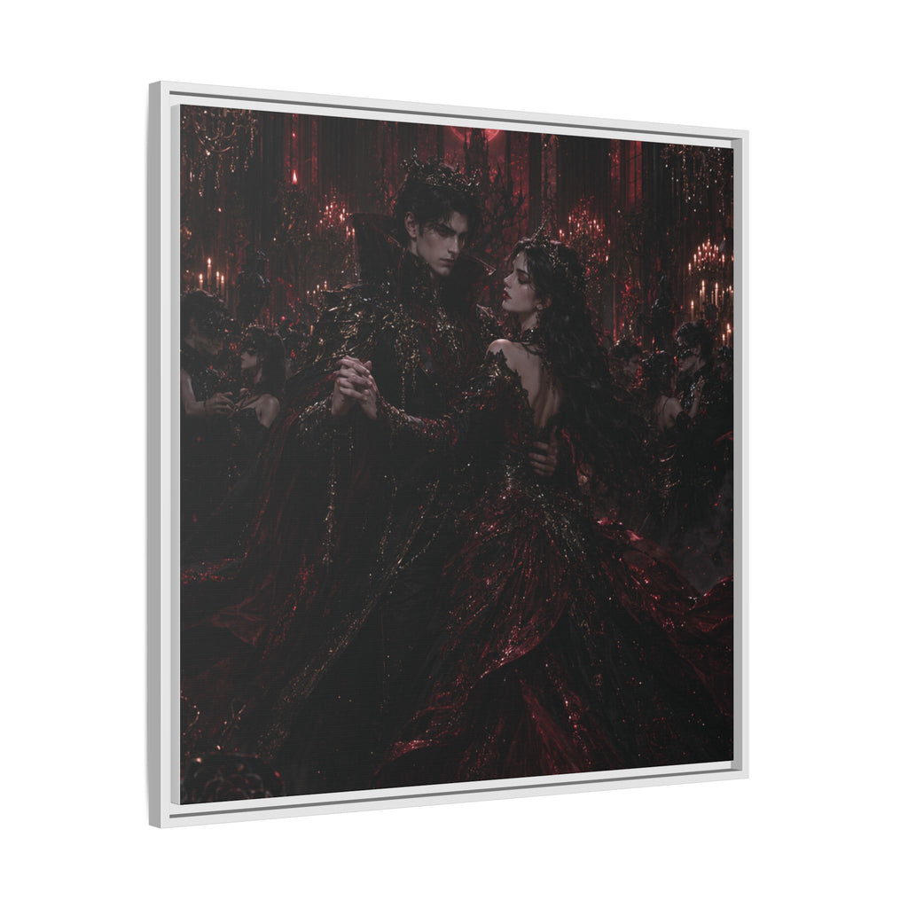 Gothic Romance Matte Canvas Print (Framed)