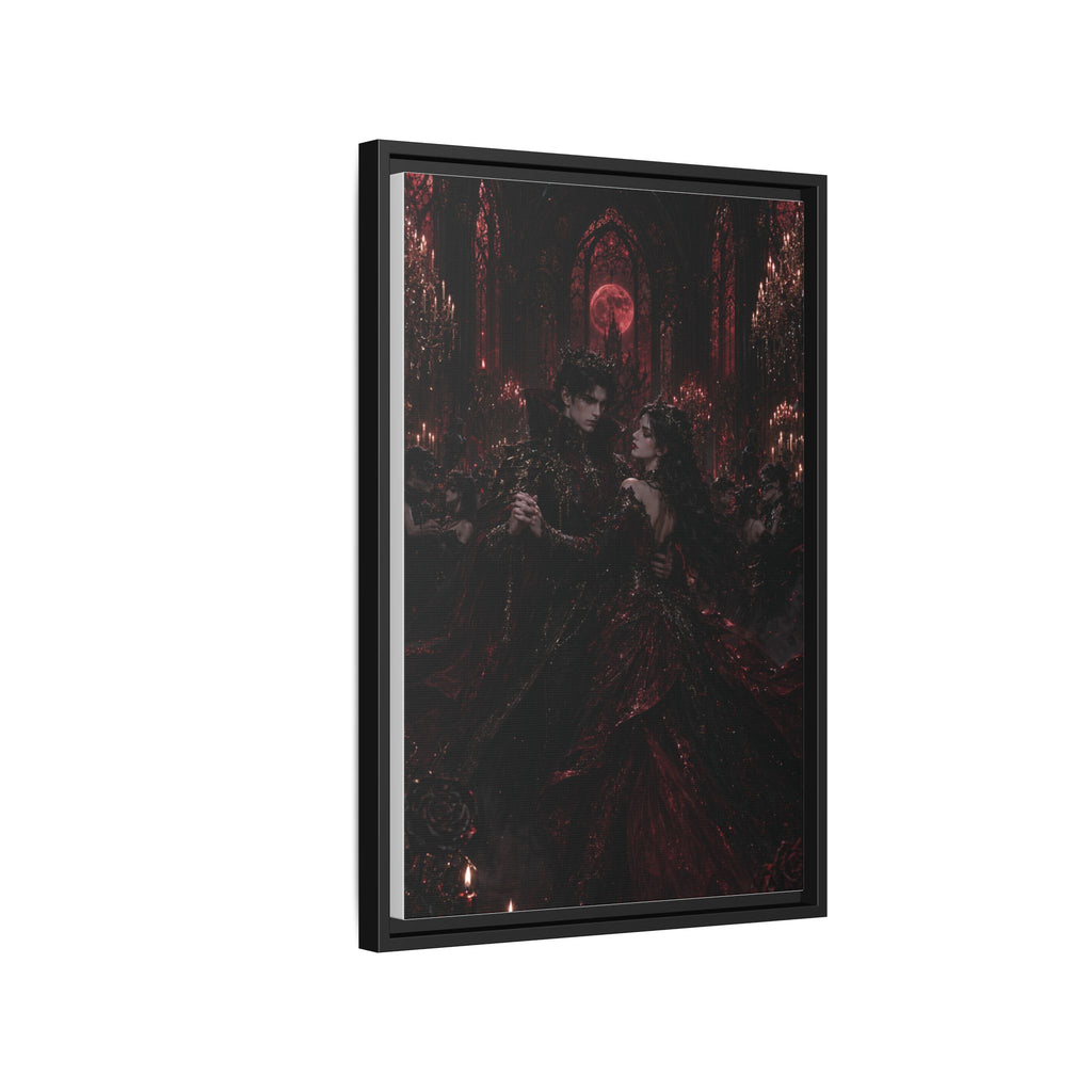 Gothic Romance Matte Canvas Print (Framed)