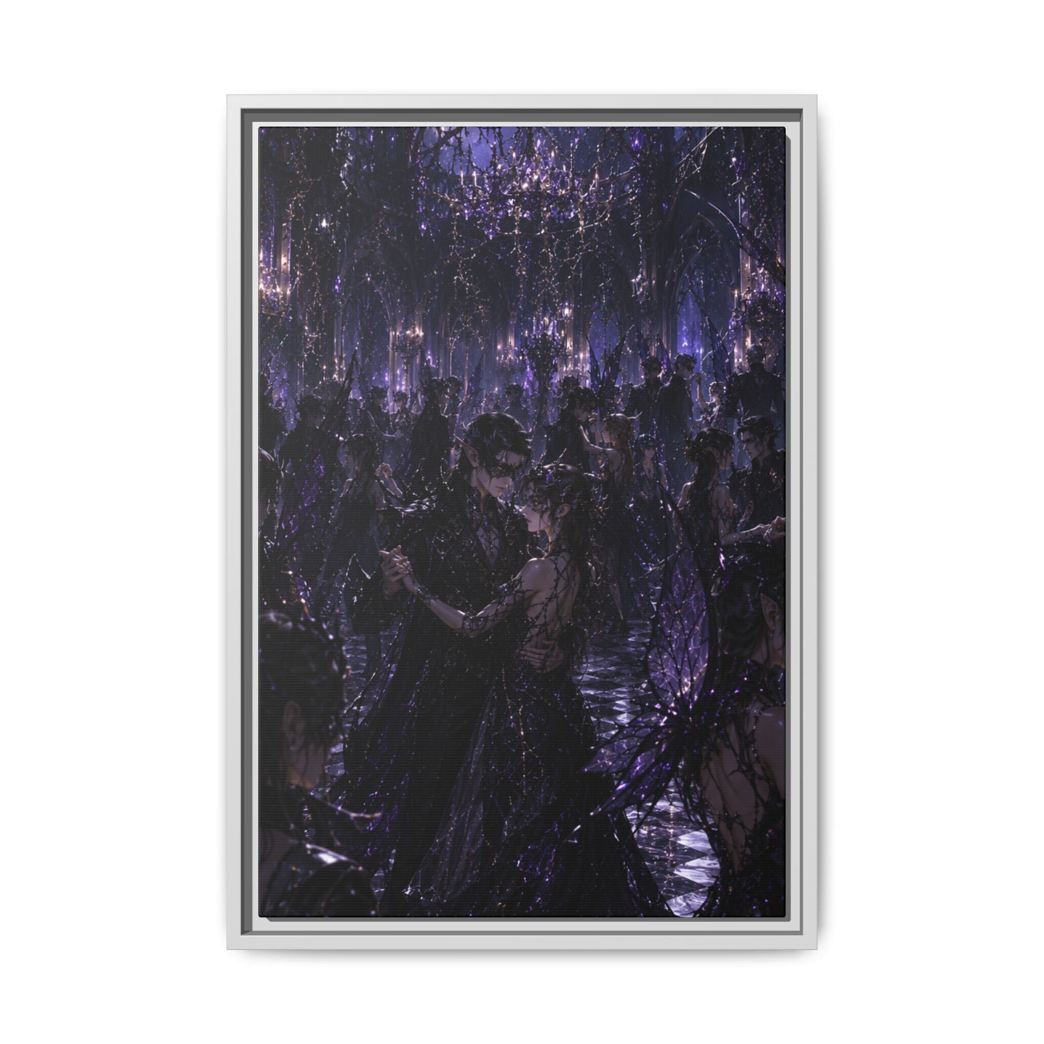 Fine Art Paper Print: Midnight Ballroom Dance Print