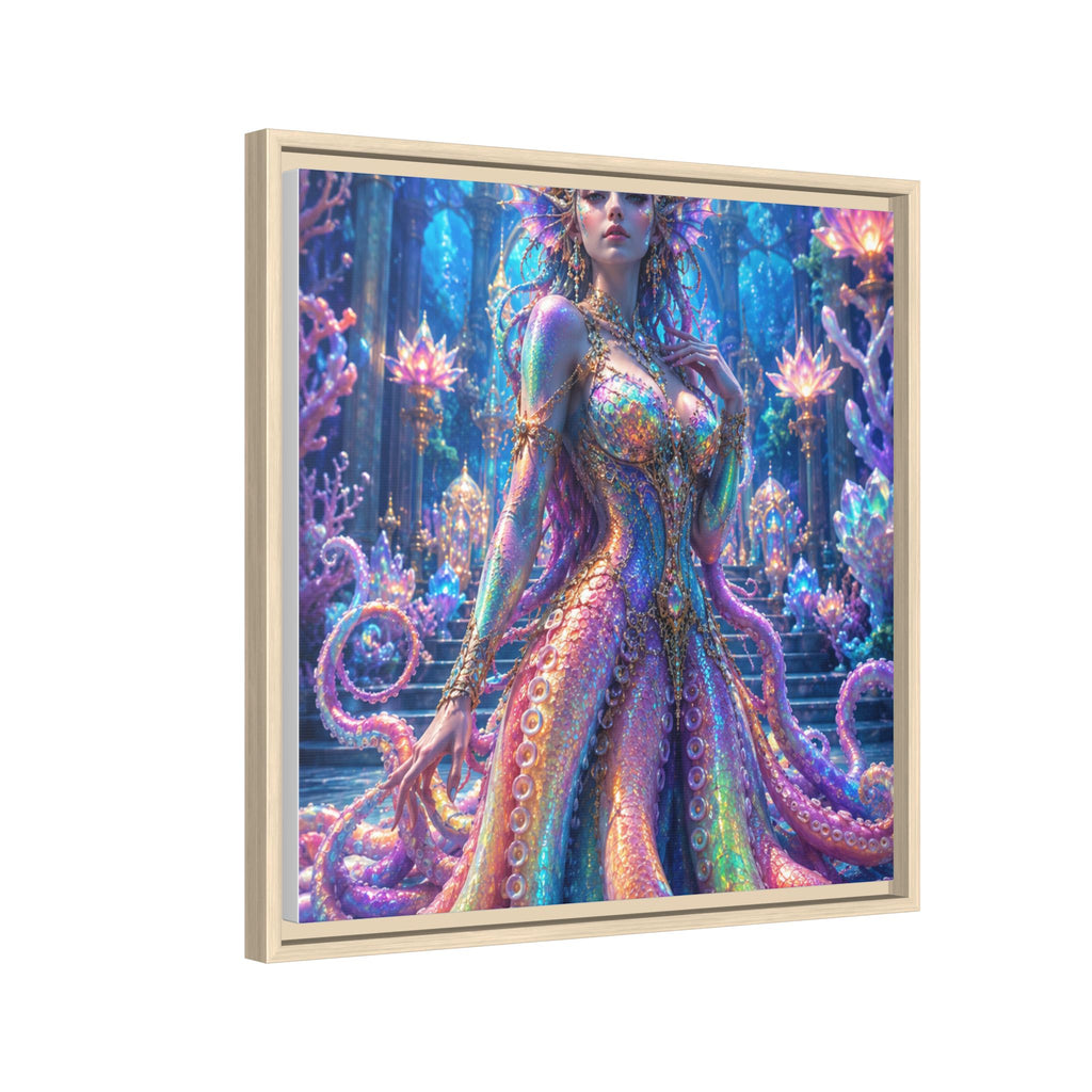 Rainbow Sea Empress Matte Canvas Print (Framed)