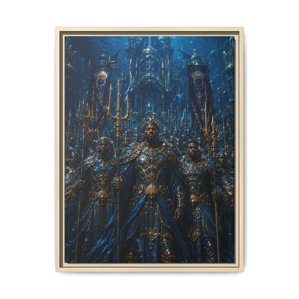 Fine Art Paper Print - Underwater King Artwork