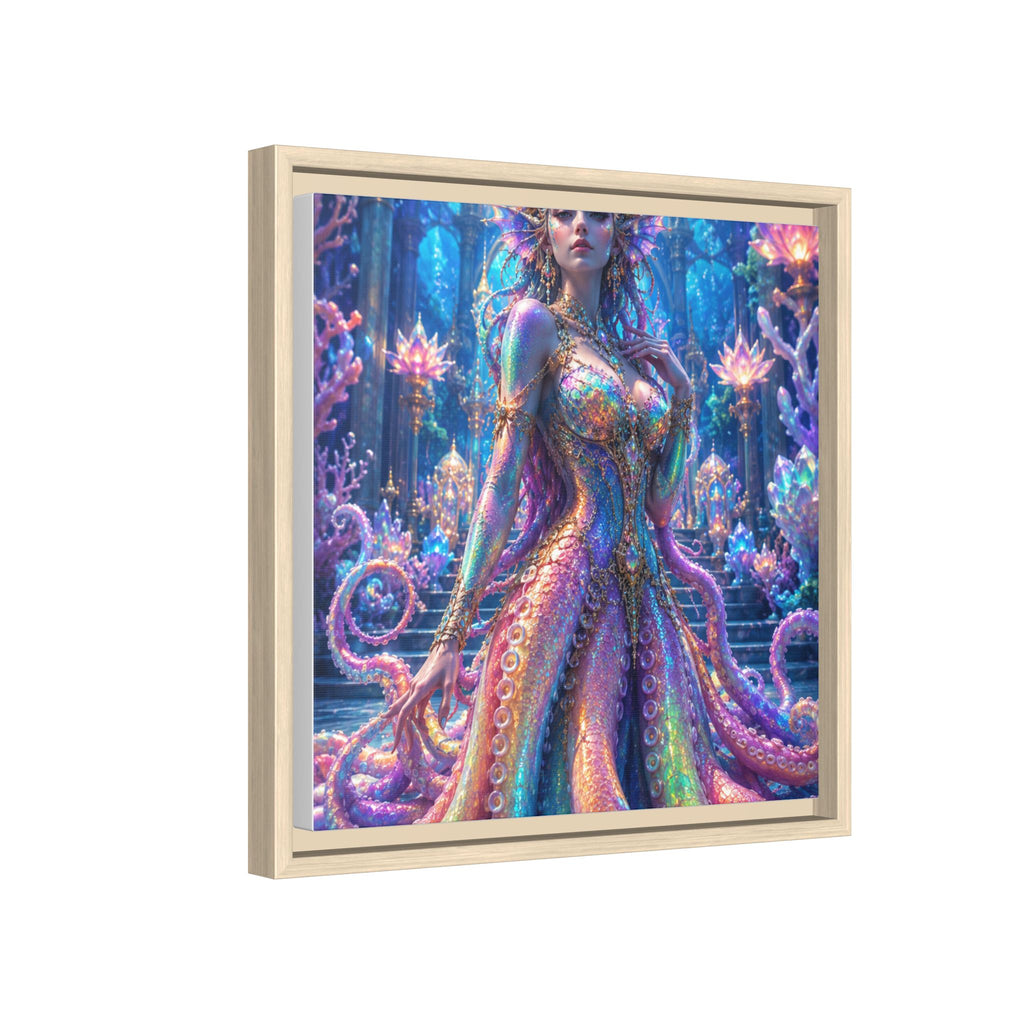 Rainbow Sea Empress Matte Canvas Print (Framed)