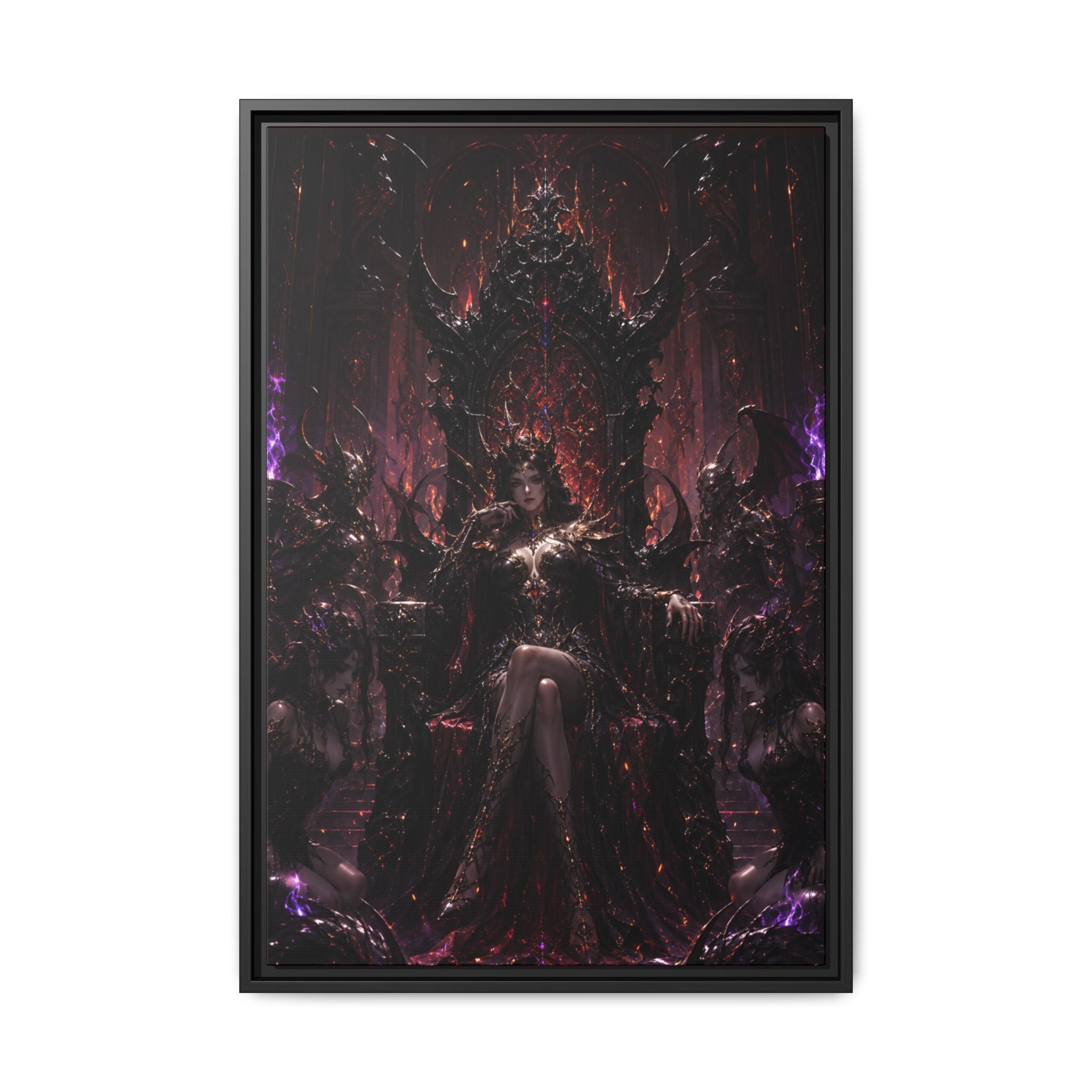 Dark Fantasy Queen Fine Art Paper Print Art