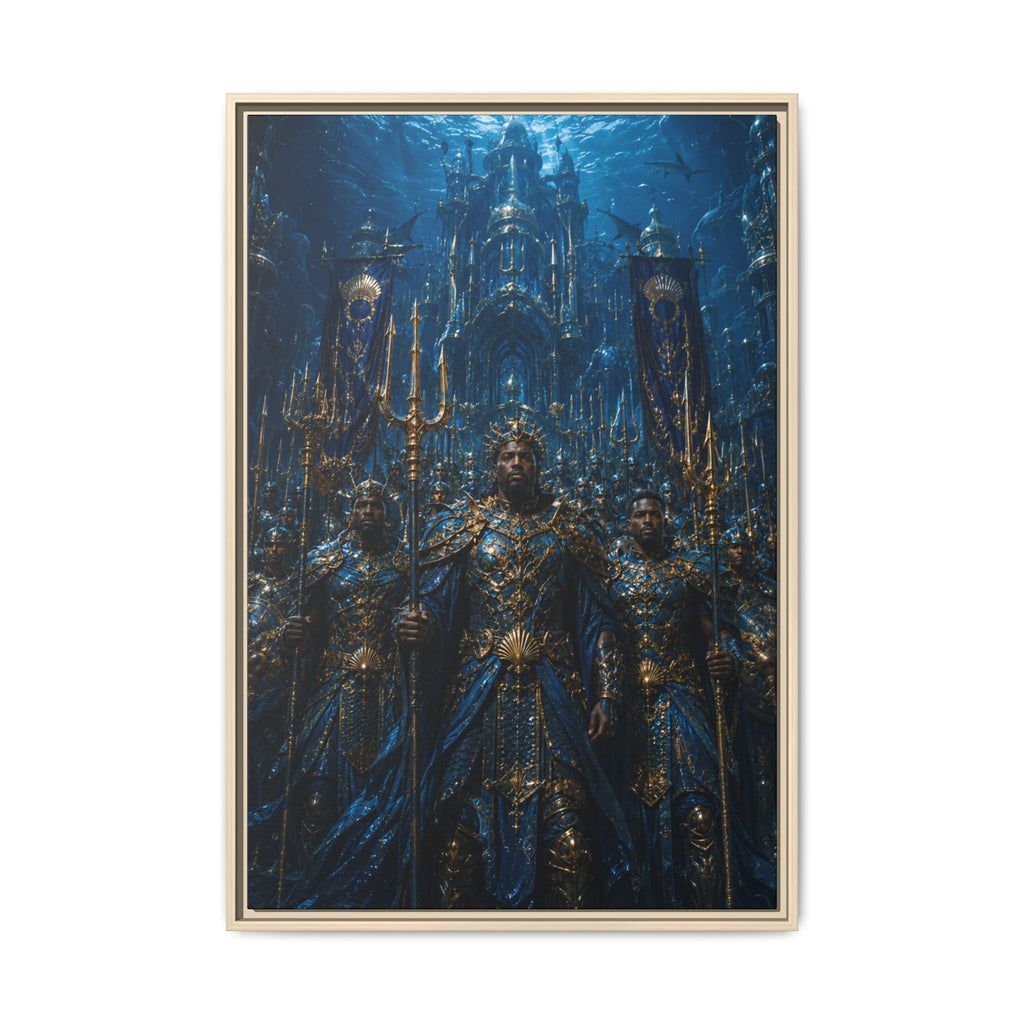 Fine Art Paper Print - Underwater King Artwork