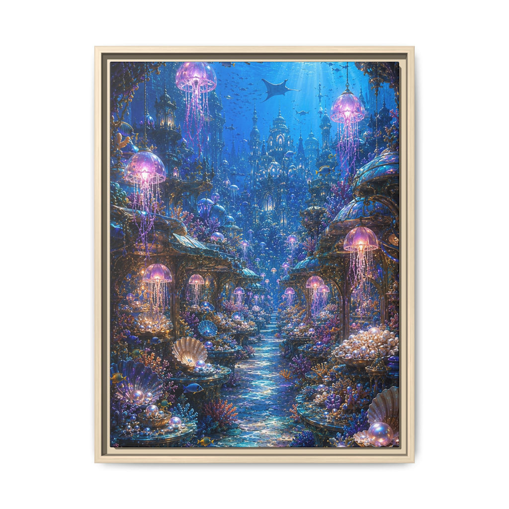 Underwater Jellyfish Forest Fine Art Paper Print — Ocean Wall Art