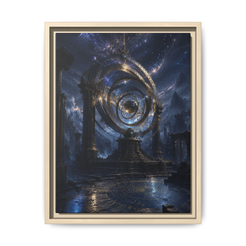 Mystical Astral Portal Fine Art Paper Print — Wall Art