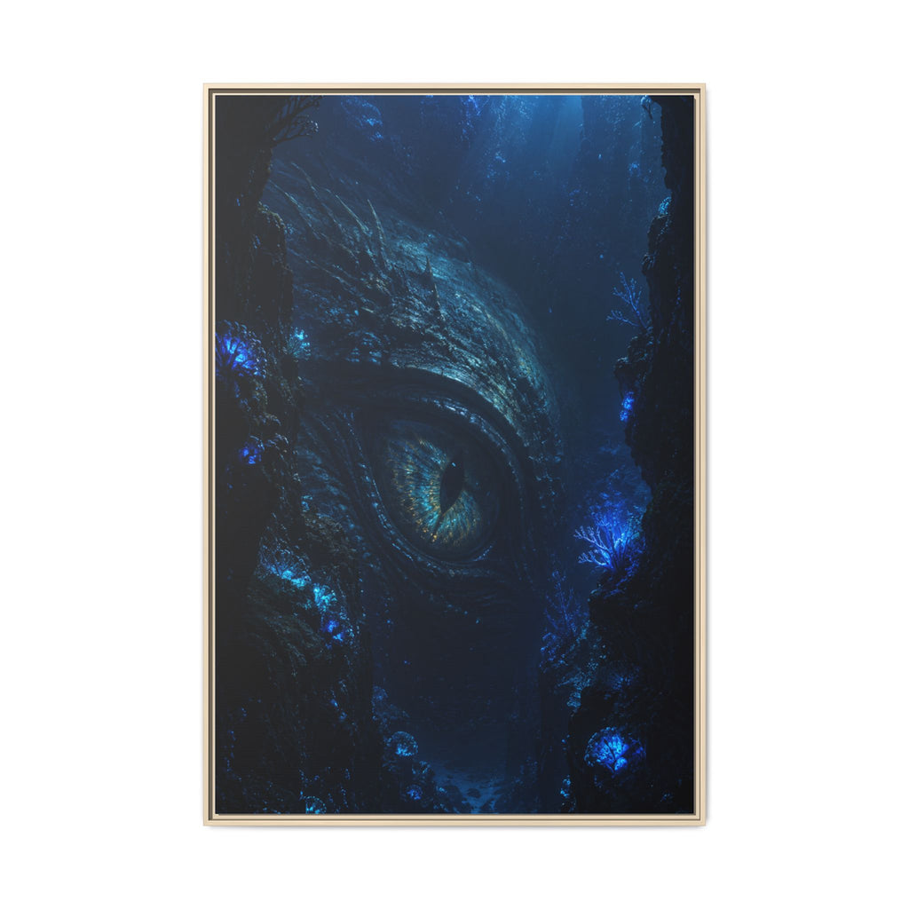 Fine Art Paper Print — Deep Sea Dragon Eye Print