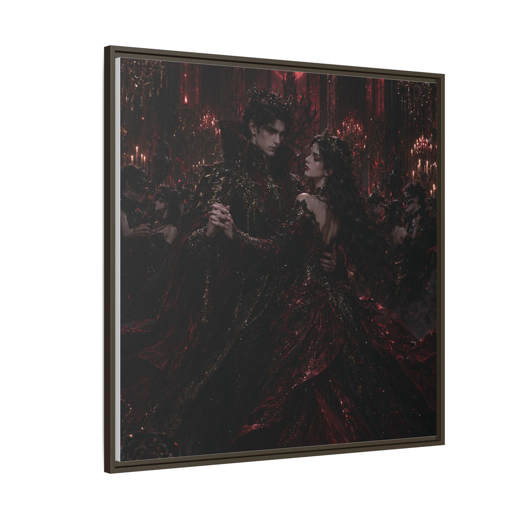 Gothic Romance Matte Canvas Print (Framed)