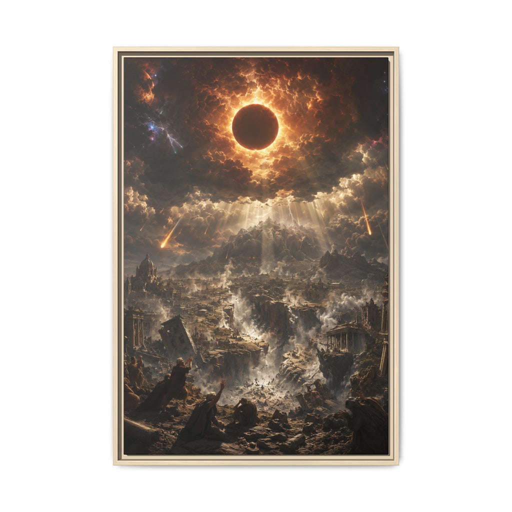 Eclipse Apocalypse Matte Fine Art Paper Print