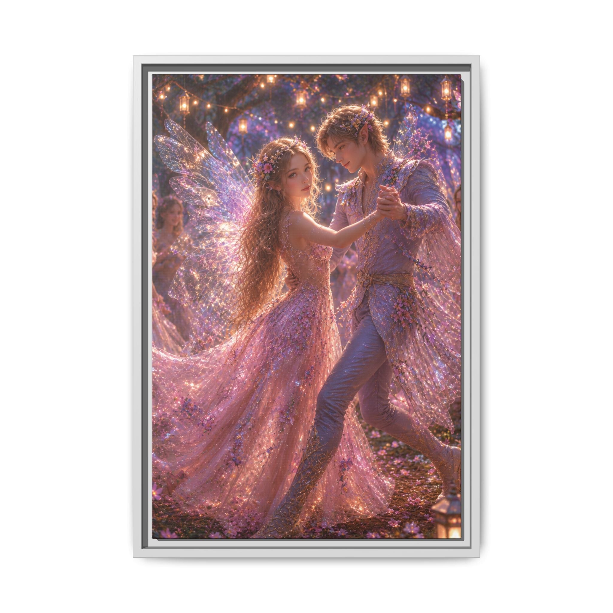 Fine Art Paper Print — Enchanted Fairy Dance Wall Art