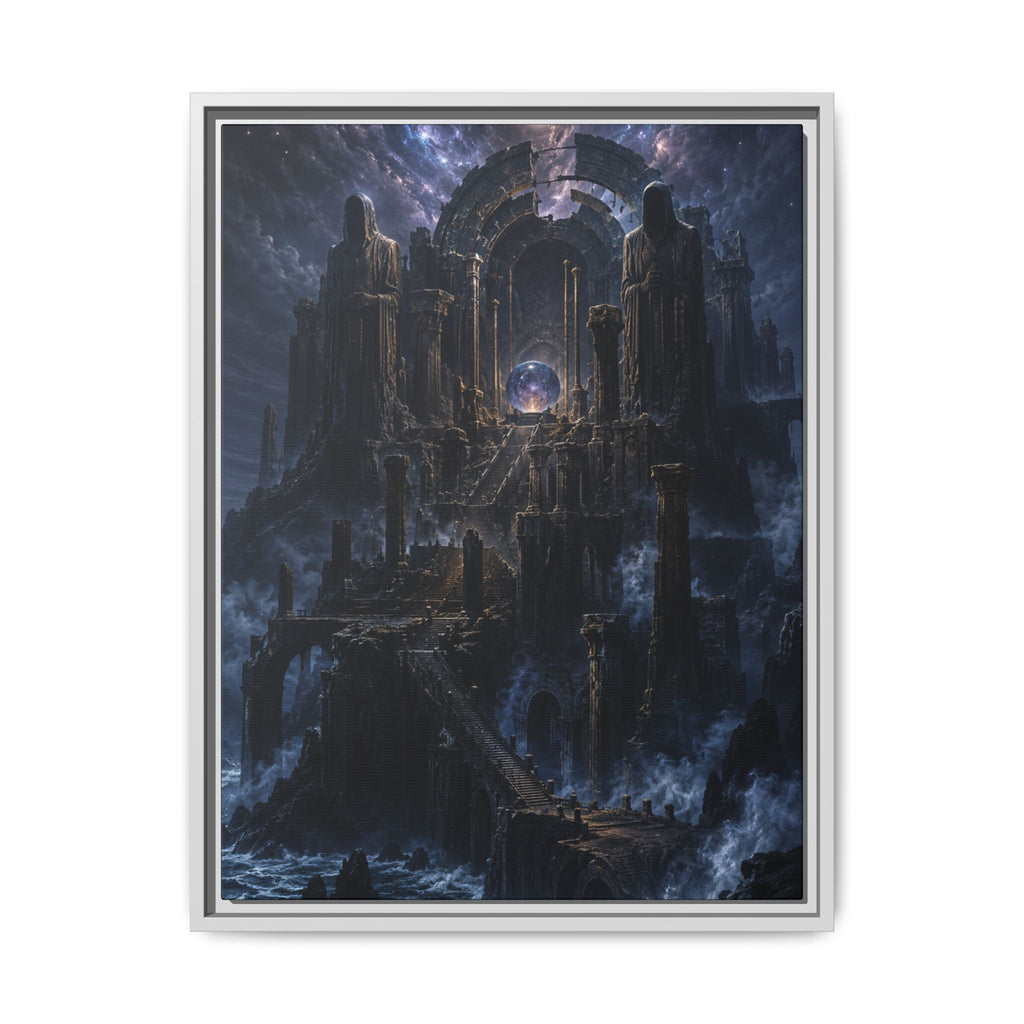 Mystic Portal Fine Art Paper Print — Dark Fantasy Matte Wall Art