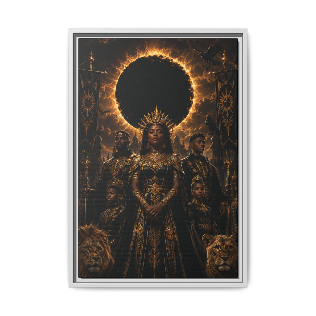 Regal Eclipse Fine Art Paper Print — Art Poster