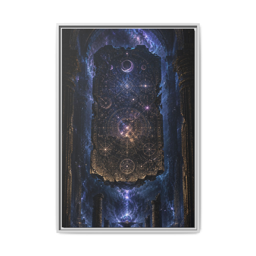 Fine Art Paper Print Wall Art — Cosmic Cathedral Galaxy Print
