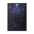 Dark Fantasy Throne Room Fine Art Paper Print — Gothic Wall Art
