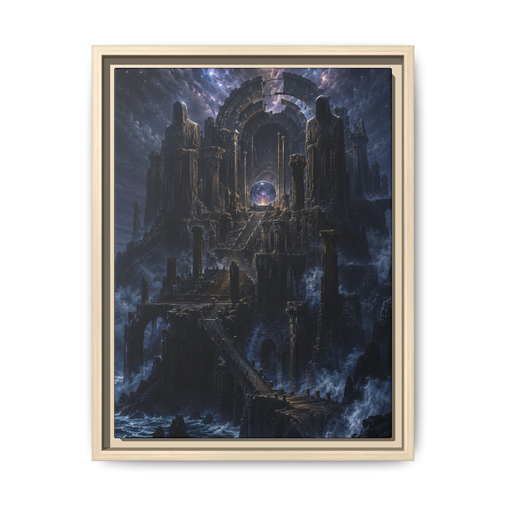 Mystic Portal Fine Art Paper Print — Dark Fantasy Matte Wall Art