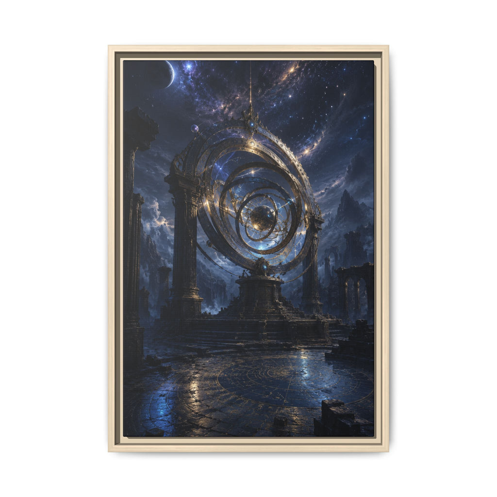 Mystical Astral Portal Fine Art Paper Print — Wall Art