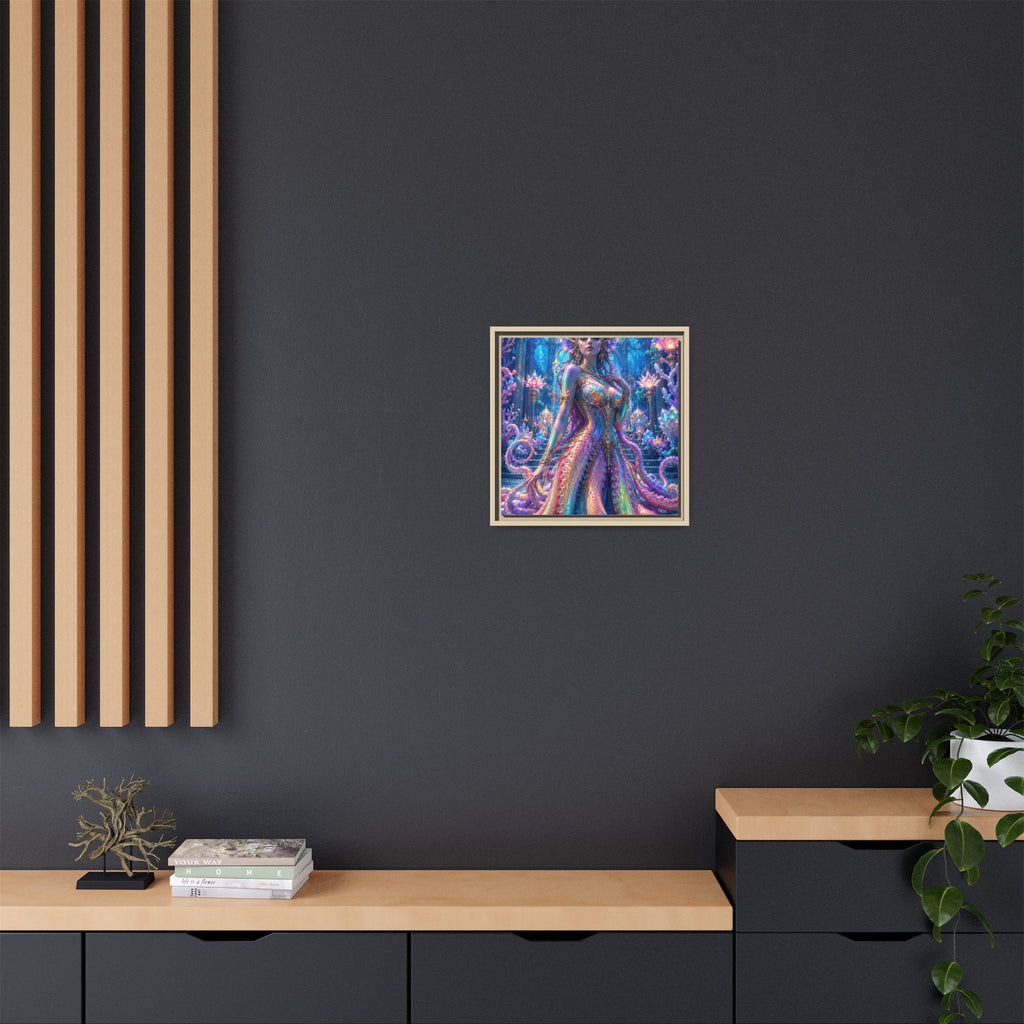 Rainbow Sea Empress Matte Canvas Print (Framed)