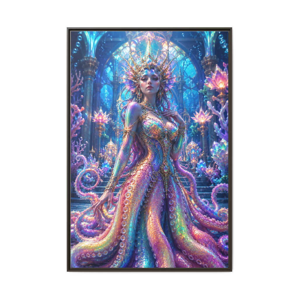Rainbow Sea Empress Matte Canvas Print (Framed)