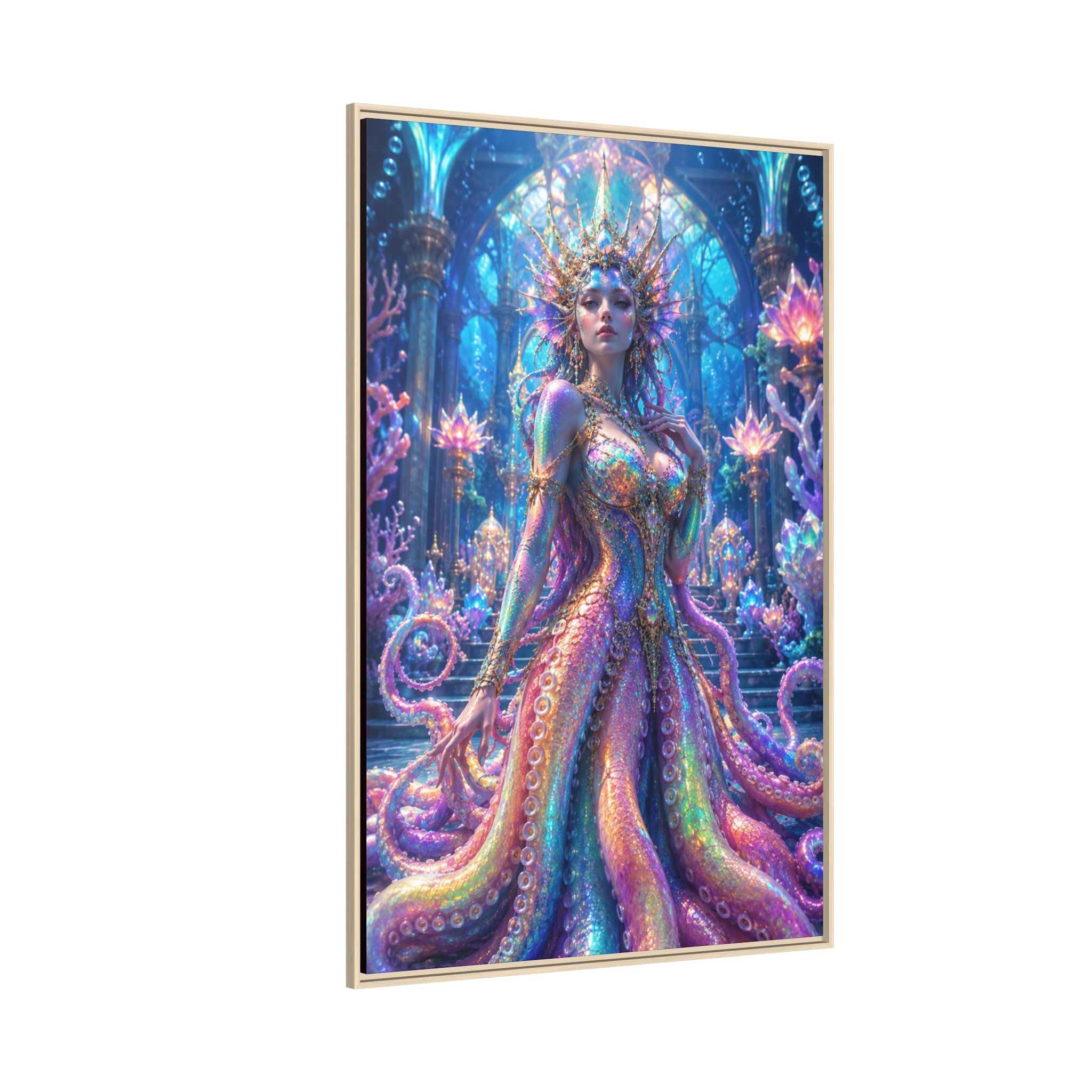 Rainbow Sea Empress Fine Art Paper Print