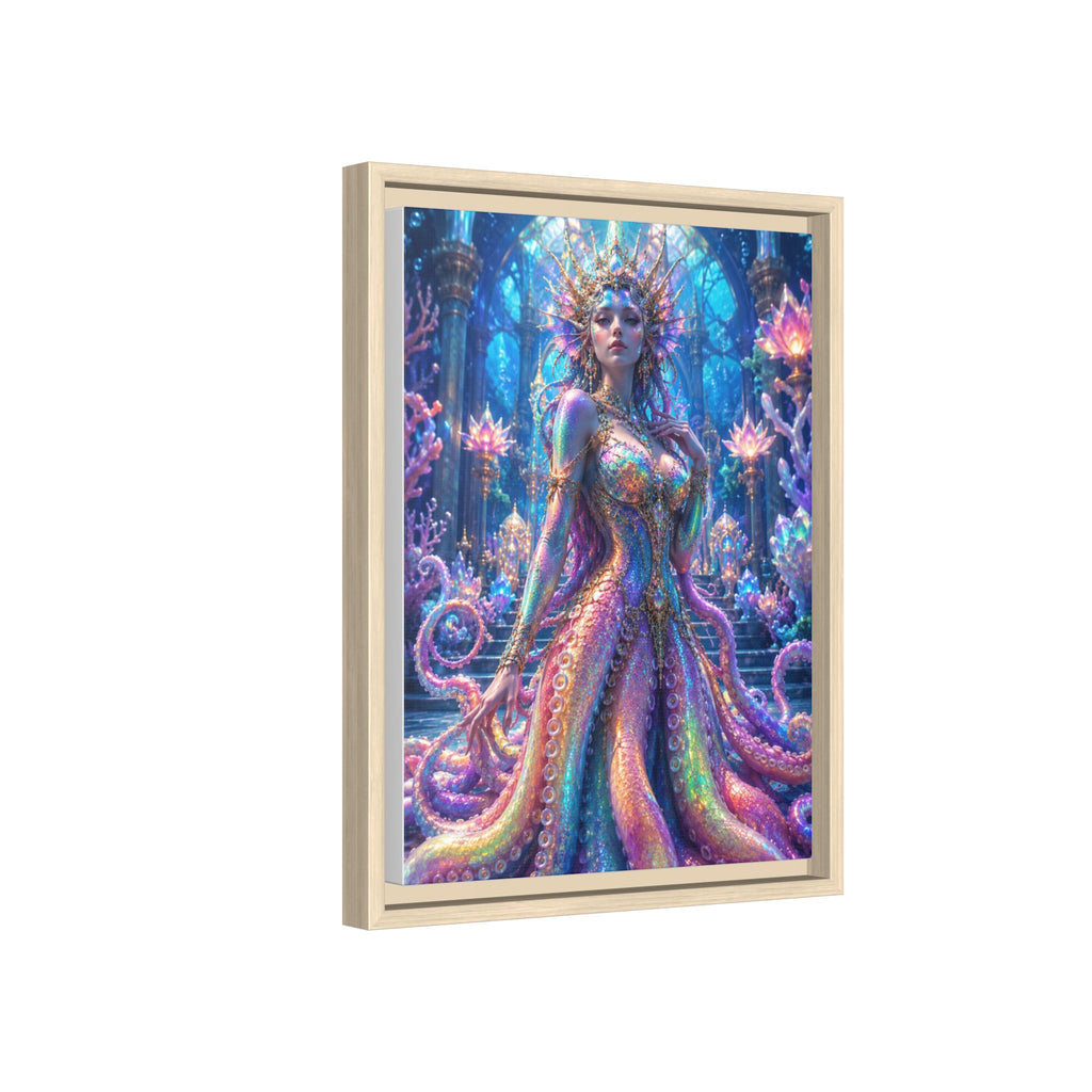 Rainbow Sea Empress Matte Canvas Print (Framed)