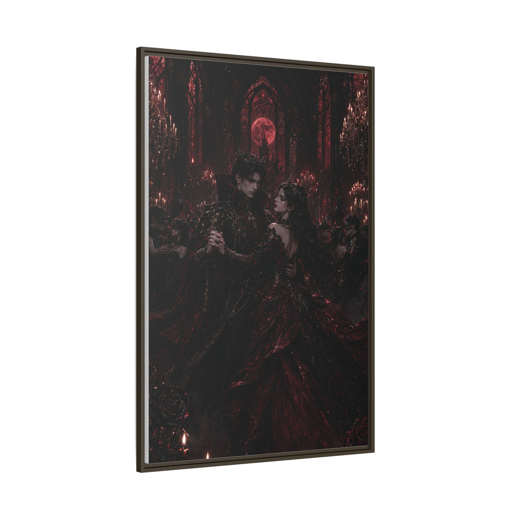 Gothic Romance Matte Canvas Print (Framed)