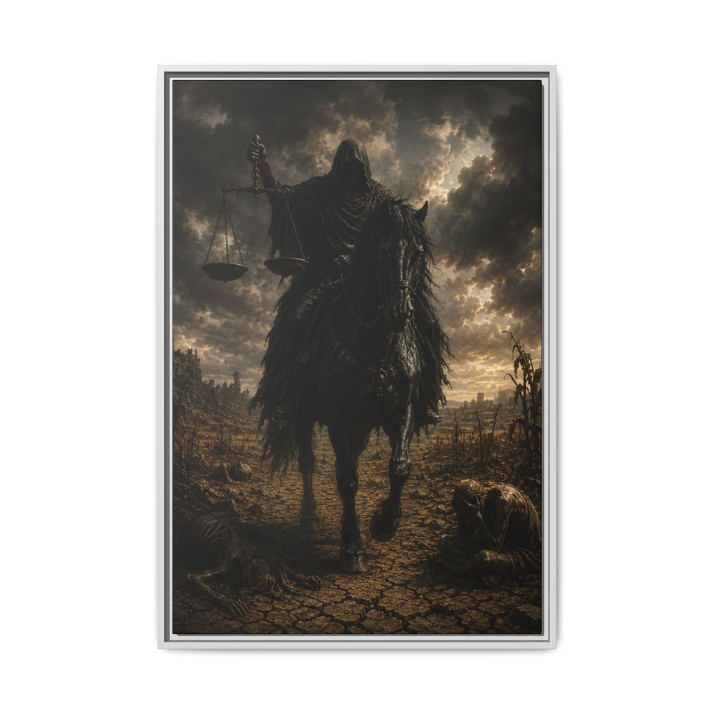 Fine Art Paper Print — Dark Rider Horseman Wall Art