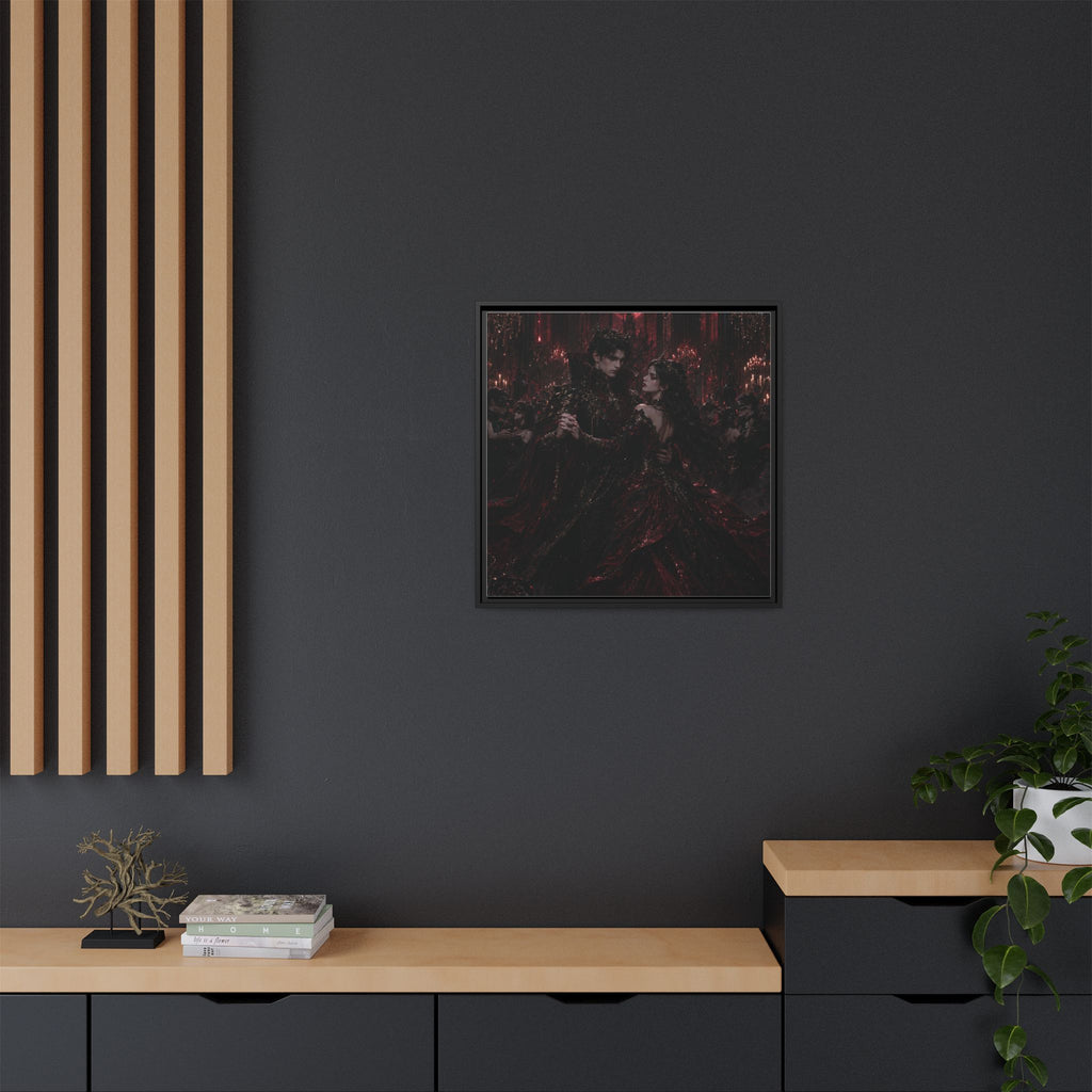 Gothic Romance Matte Canvas Print (Framed)