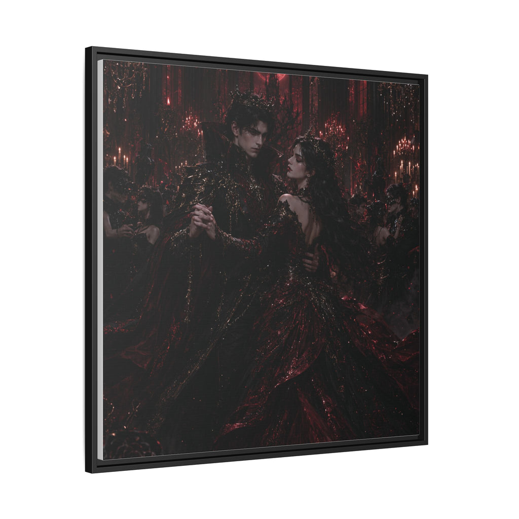 Gothic Romance Matte Canvas Print (Framed)